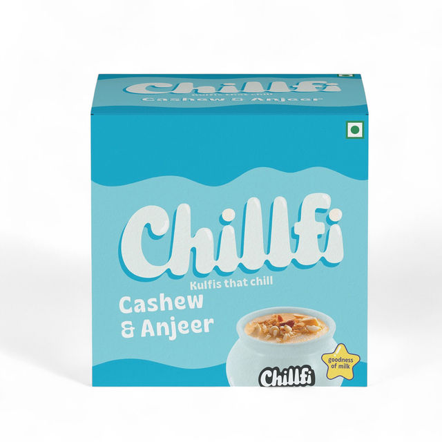 Hocco Cashew and Anjeer Matka Kulfi Ice Cream Cup 100 ml Combo