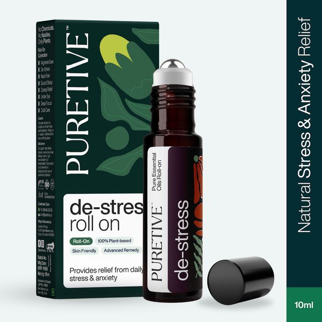 Puretive De-stress Roll On for stress and anxiety