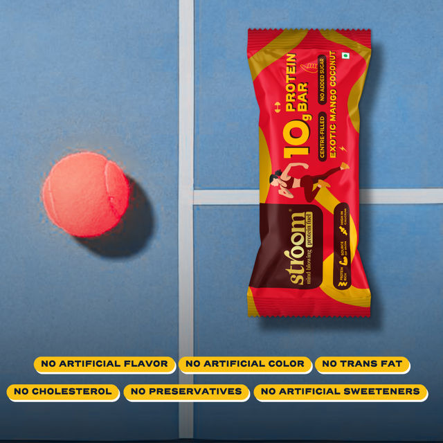 Stroom Exotic Mango Coconut Protein Bars