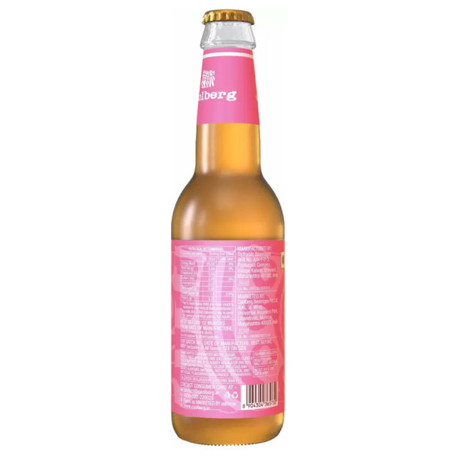 Coolberg Strawberry Non Alcoholic Beer Glass Bottle