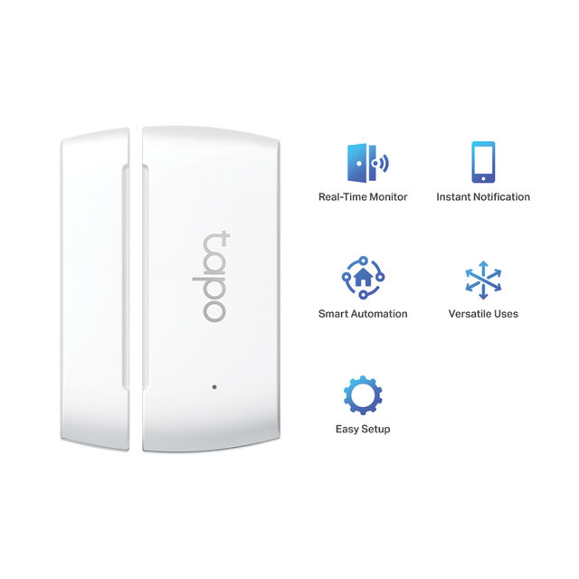 TP-Link Tapo T110 Smart Contact Sensor, Work with Alexa, Hub Required Sold Separately