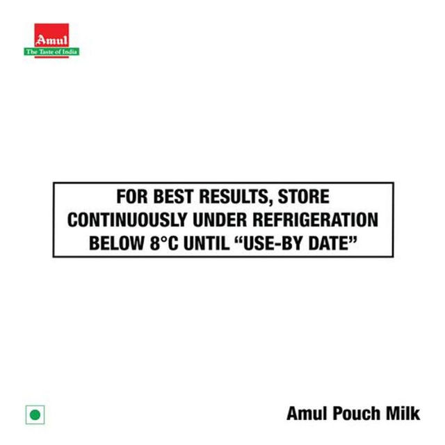 Amul Shakti Fresh Milk (Pouch)