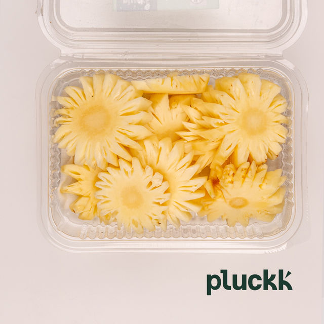 Pluckk Pineapple Sliced, 200 g