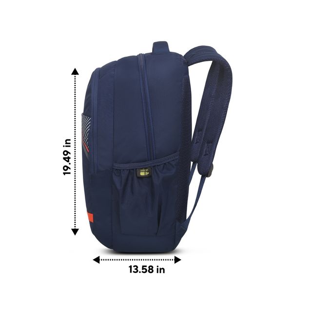 Skybags Unisex Logo Polyester 32 L Laptop Backpack | Blue