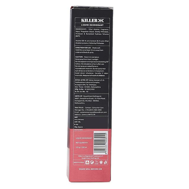 Killer Storm Liquid Deodorant