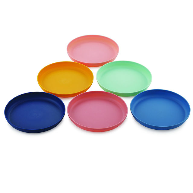 Mastercook Tit Bit Big Plates 6 Pcs Set Multi Colour