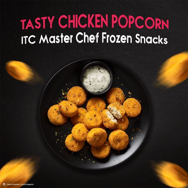 ITC Master Chef Chicken Popcorn | Source of Protein | No Added Preservatives | 55 pieces