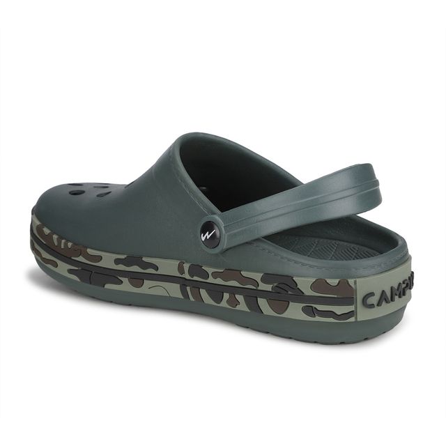 Campus Men's Clogs | Gc-4001 | Olive | UK9