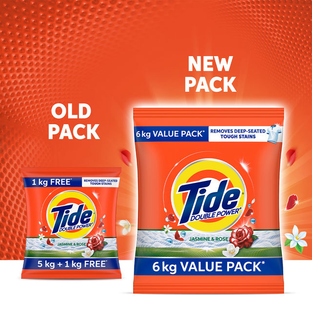 Tide Plus Jasmine & Rose Detergent Powder