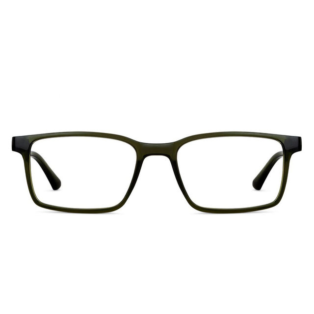 Lenskart Blu Unisex Computer Glasses | Green - M