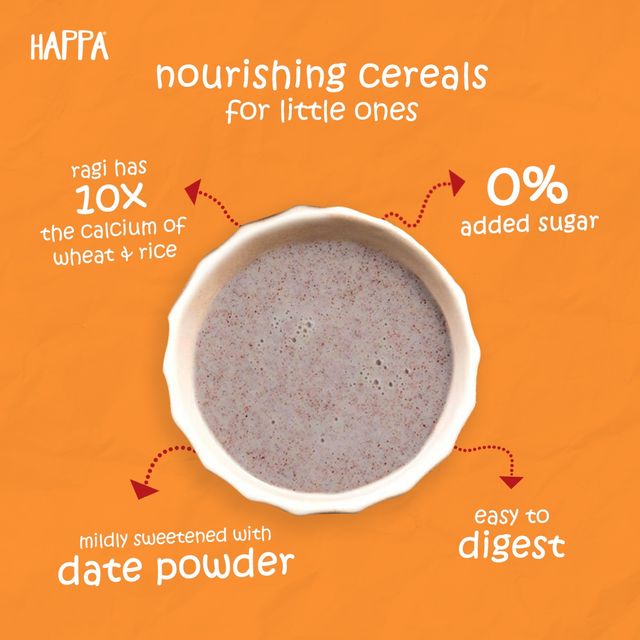 Happa Cereal Sprouted Ragi | Mango | Banana