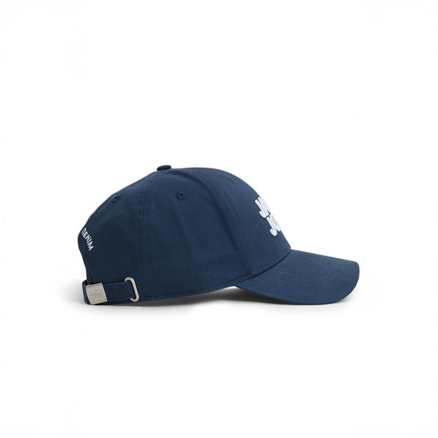 Buy Jack & Jones Men's Embroidered Cotton Baseball Cap | Navy
