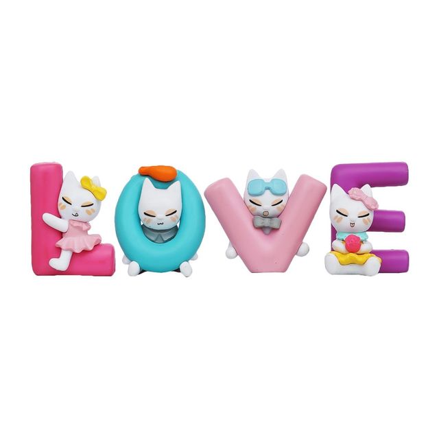 Casacraft by Pepperfry Love Animated Characters Multicolor Polyresin Showpc