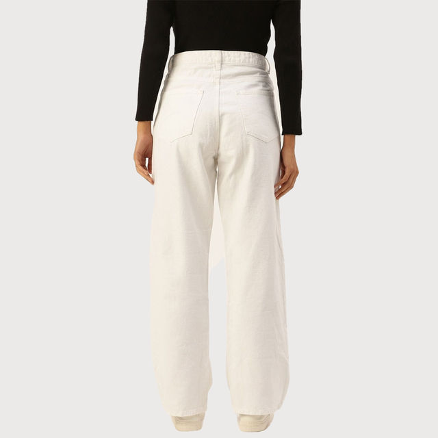 Bene Kleed Women's Straight Denim Trousers - Buy at ₹2210 Online