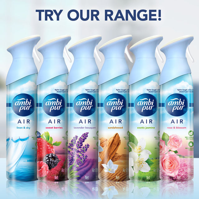 Ambi Pur Rose & Blossom Room Freshener Spray