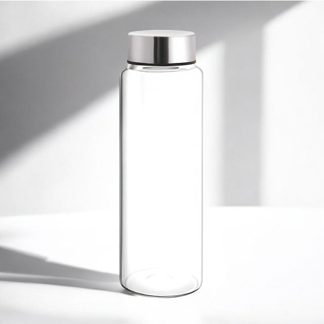 BAY6 Borosilicate Glass Bottle 500 ml