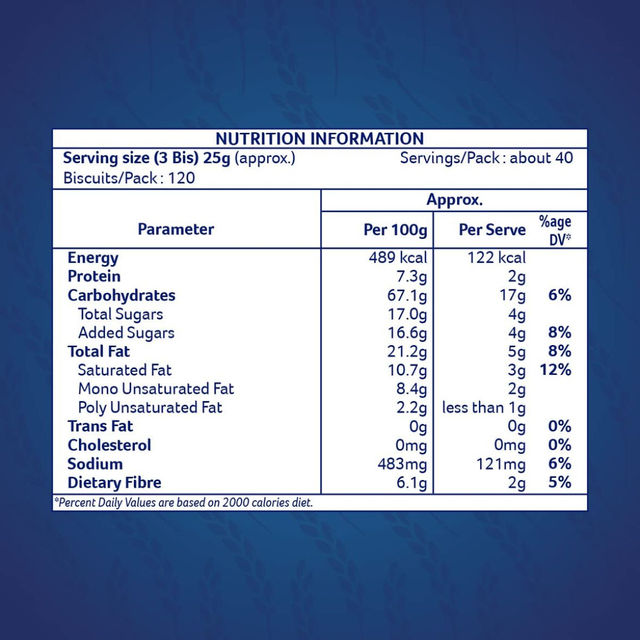 Mcvitie's Digestive High Fibre Biscuits With Goodness Of Wholewheat,Super Saver Family Pack 100 g Combo