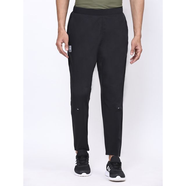 Dida Men's Track Pant Regular Comfortable Stretchable Dry-Fit | Black - XXL