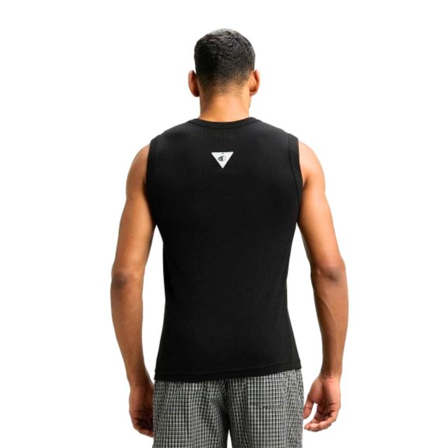 Jockey Men's Solid Gym Vest | Black - L
