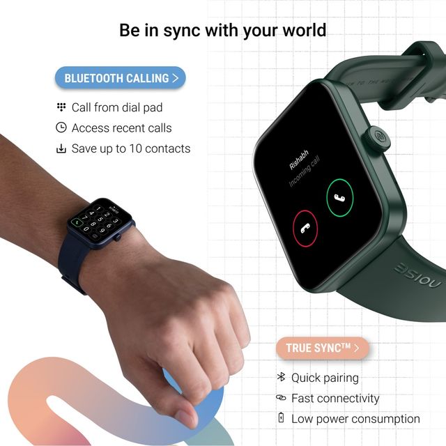 Noise Colorfit Loop Smartwatch - Olive Green