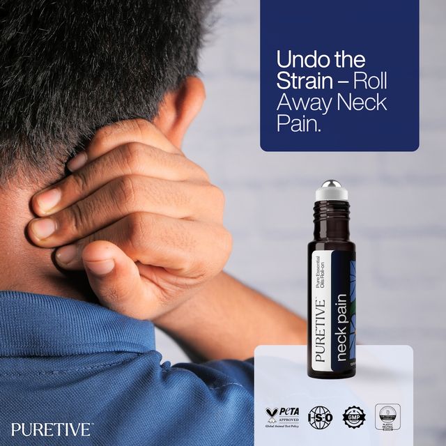 Puretive Neck Pain Roll-On for Neck and Shoulder Pain Relief