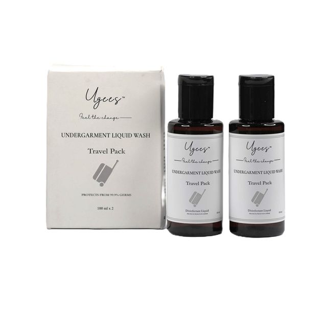 Ugees Undergarment Detergent Liquid Wash Travel Pack