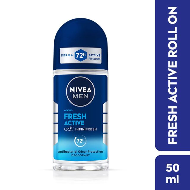 Nivea Fresh Active Underarm Roll On 72h Protection