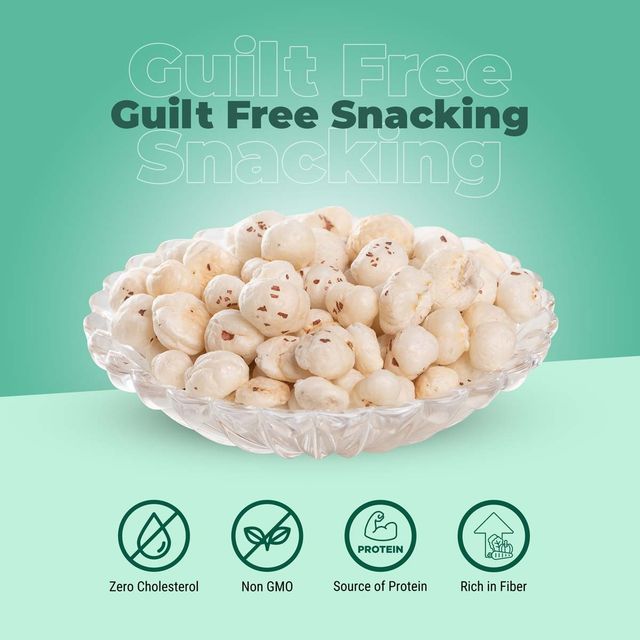 Happilo Superfoods Jumbo Handpicked Fox Nuts (Phool Makhana)
