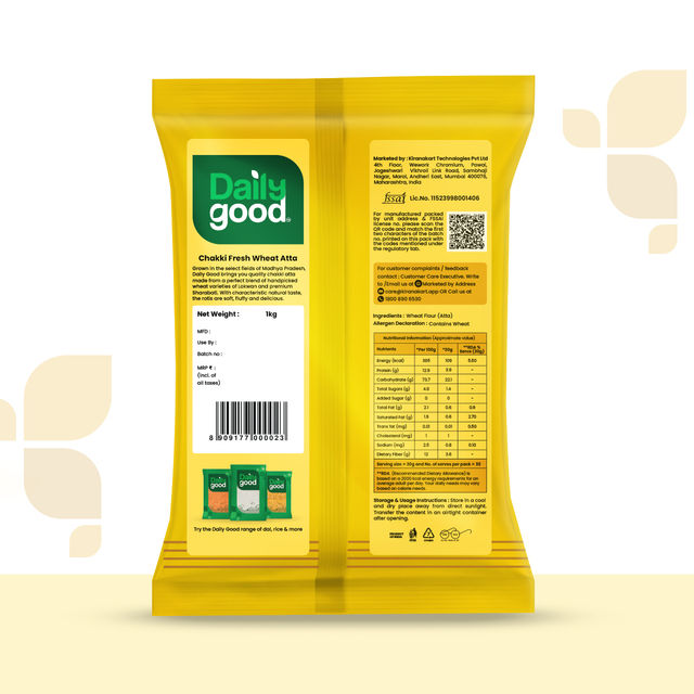 Daily Good MP 100% Whole Wheat Atta