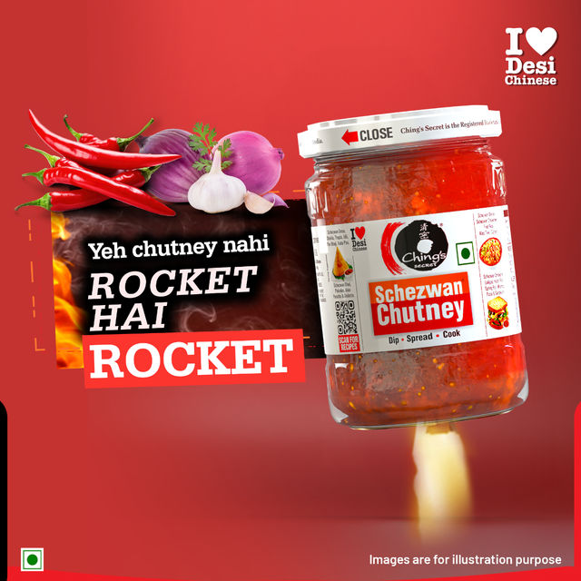 Ching's Secret Schezwan Chutney | Spicy And Tangy | Dip | Spread | Cook 590 g Combo