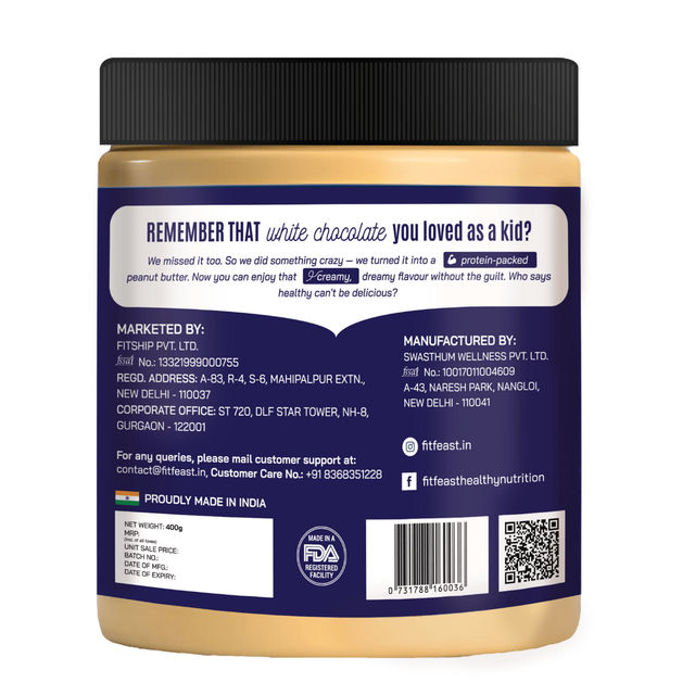 White Chocolate Peanut Butter