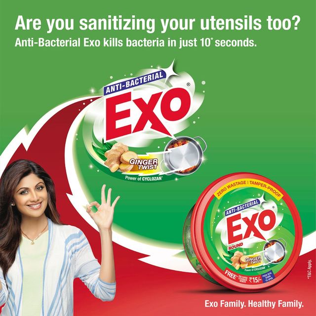 Exo Ginger Twist Dishwash Bar | Anti Bacterial