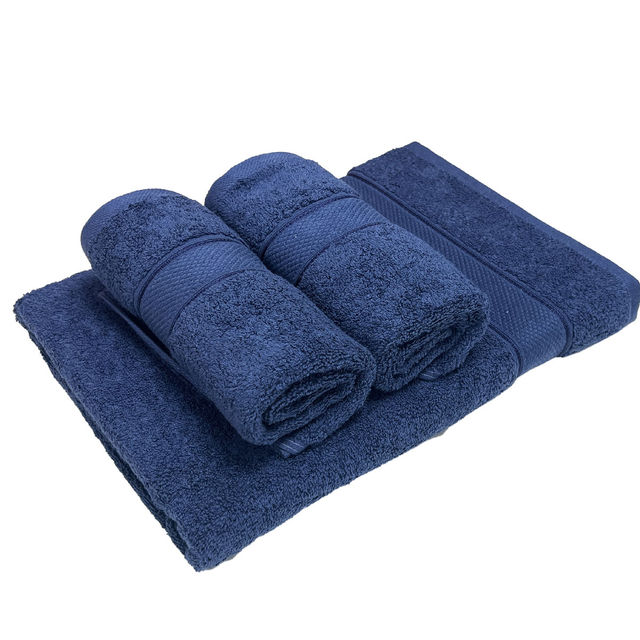 Boutique Living Luxe Loom 100% Cotton 550 GSM Hand Towels - Pack of 2