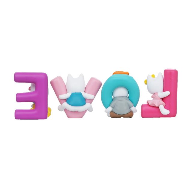Casacraft by Pepperfry Love Animated Characters Multicolor Polyresin Showpc