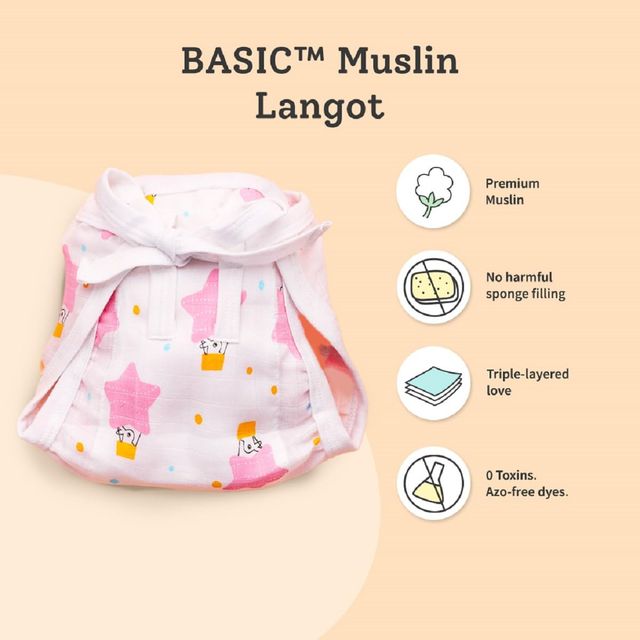 SuperBottoms Dry Feel Langot Gift Box for 0-9M | First love baby bliss box For 0-9M