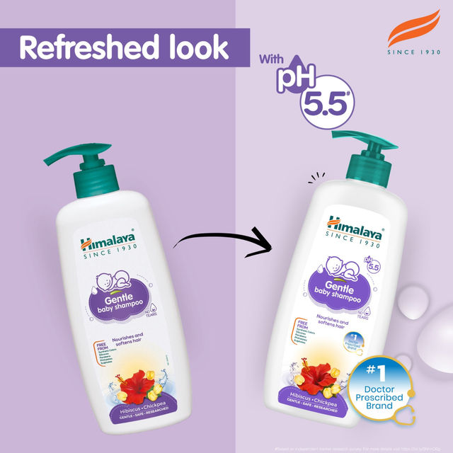 Himalaya Gentle Baby Shampoo For Kids | Cream | 0+ months