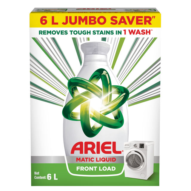 Ariel Stain Removal Front Load Washing Machine Detergent Liquid