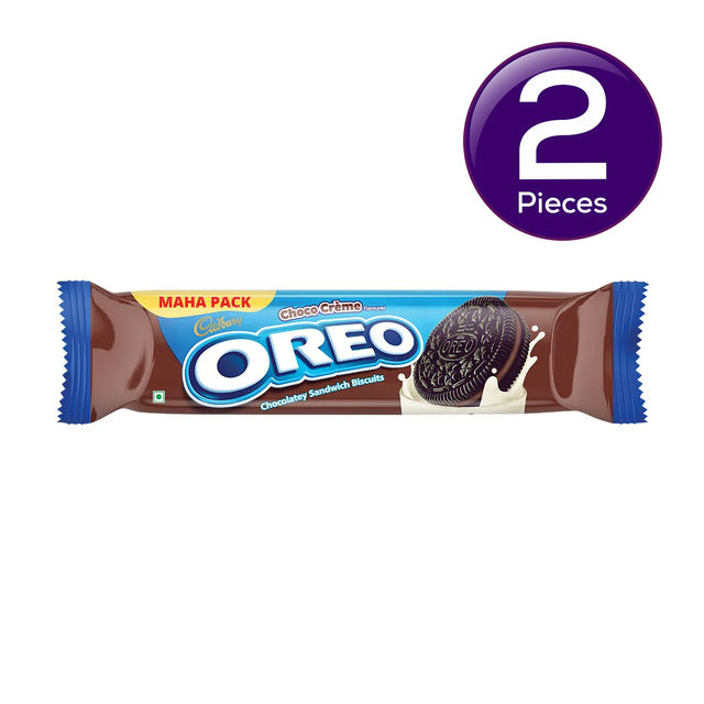 Cadbury Oreo Chocolate Flavour Cream Sandwich Biscuit 125.25 g Combo