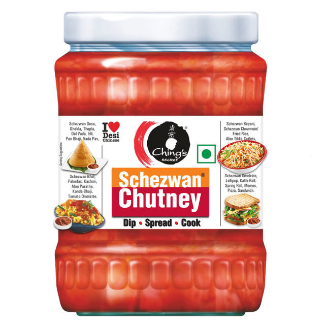 Ching's Secret Schezwan Chutney | Spicy And Tangy | Dip | Spread | Cook 590 g Combo