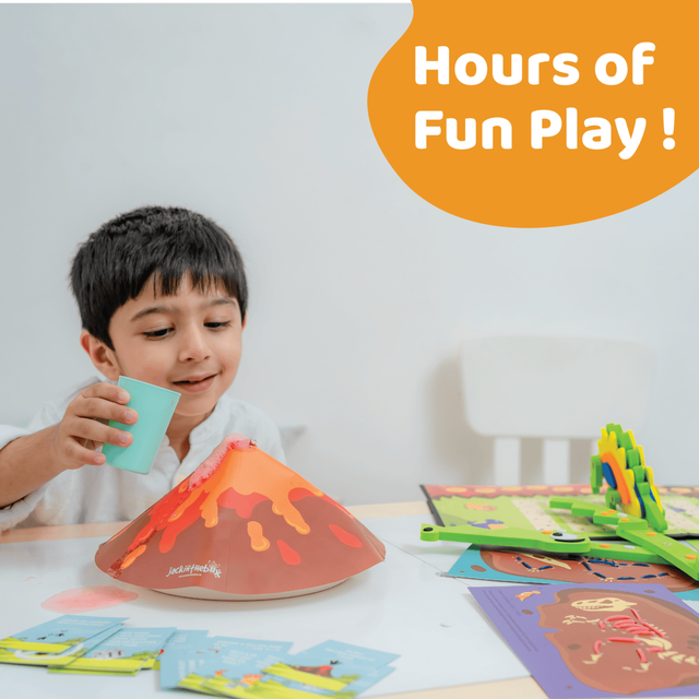 Jackinthebox All Things Dino 3-In-1 Art & Craft Kit