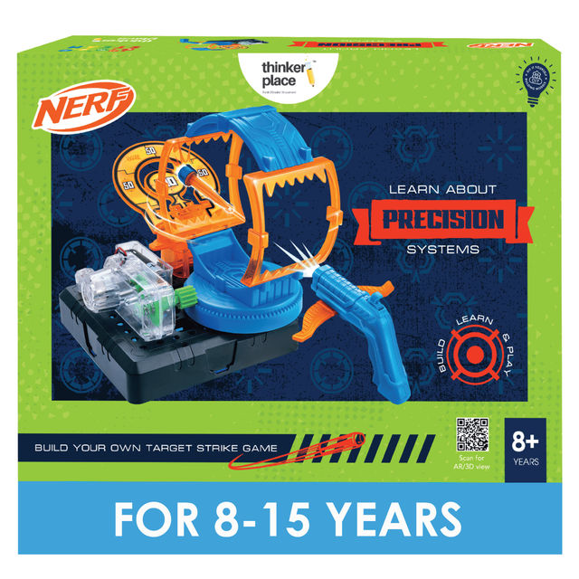 ThinkerPlace Target Strike DIY Kit | Learn Precision Systems with Fun Target Game (Age 8+)
