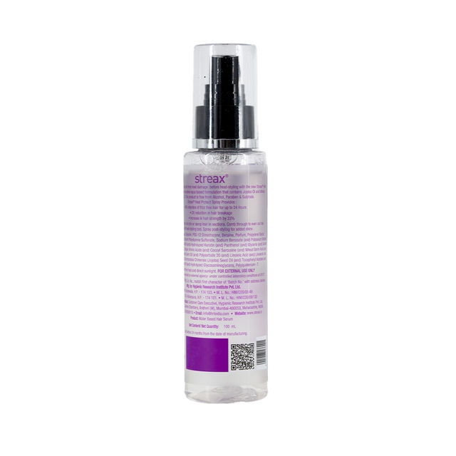 Streax Heat Protect Spray For Hair Styling Spray For Women & Men