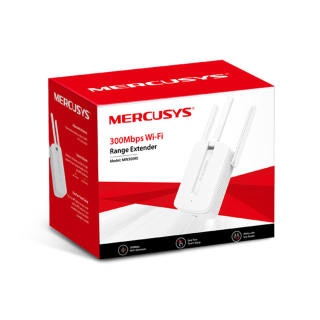 TP-Link MW300RE 300Mbps Whole-Home Wi-Fi Range Extender, Repeater, Booster, MIMO Technology
