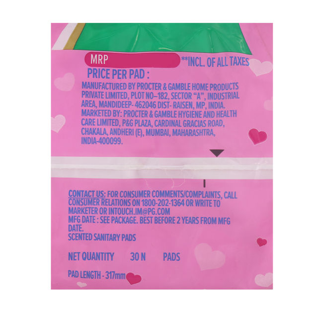 Whisper Ultra Soft Sanitary Pads - XL+