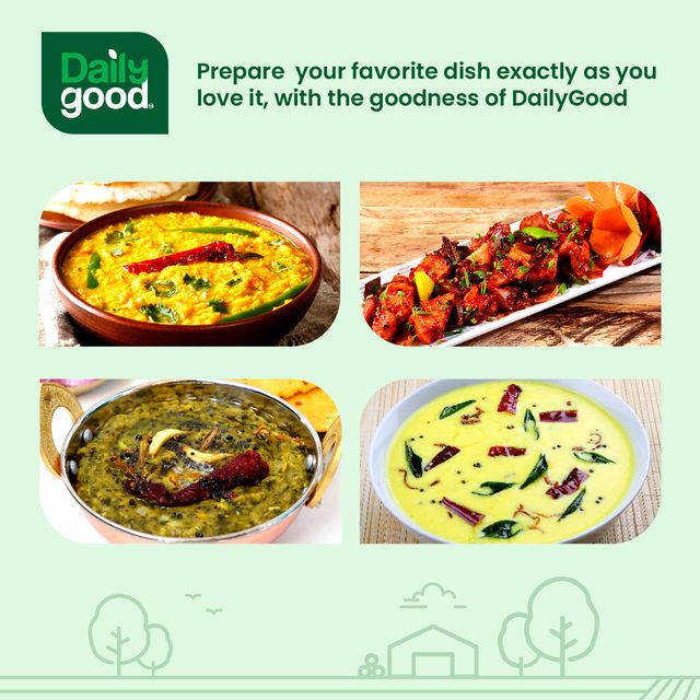 Daily Good Chilli Stemless / Guntur Stemless(100gms) & Daily Good Byadgi Chilli(100gms) Combo