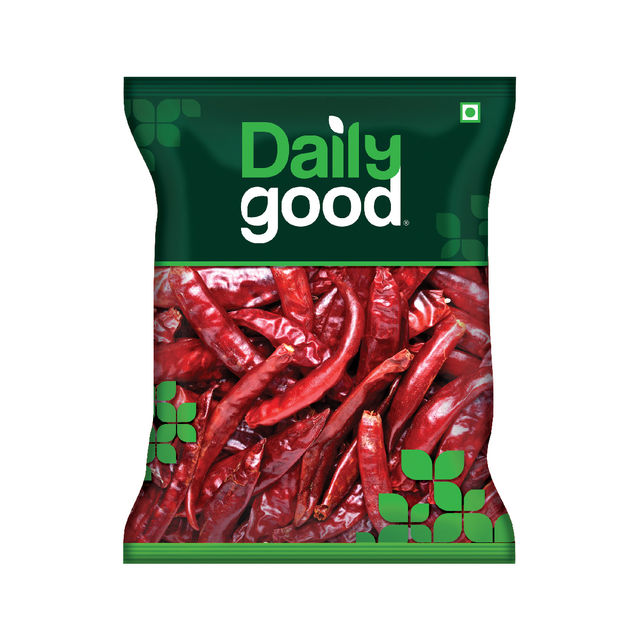 Daily Good Chilli Stemless / Guntur Stemless(100gms) & Daily Good Byadgi Chilli(100gms) Combo