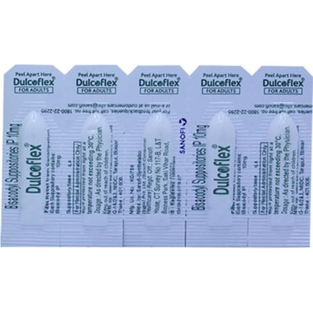 Dulcoflex 10mg Suppositories