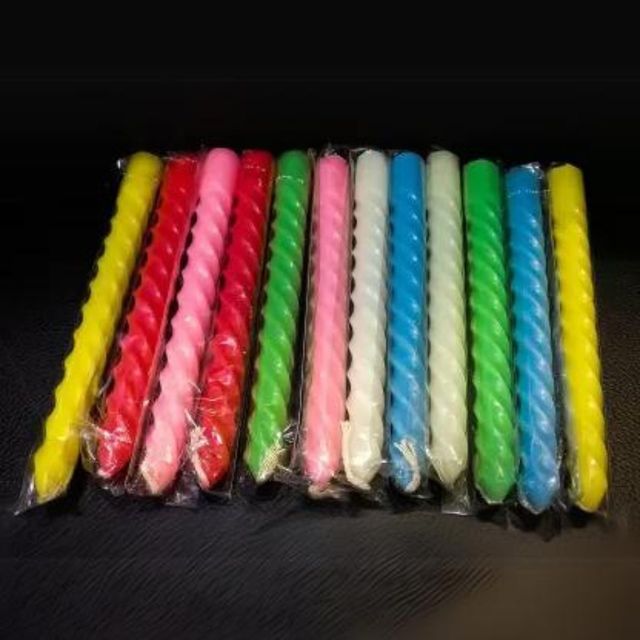 Multicolor Candle (Pack Of 12)