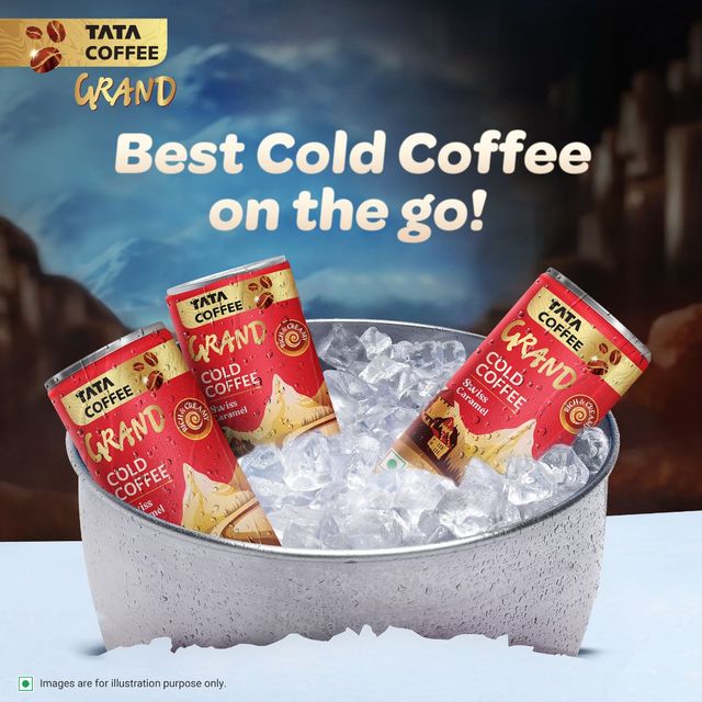 Tata Coffee Swiss Caramel Ready to Drink Cold Coffee