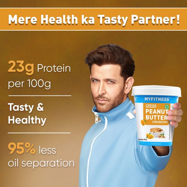 MyFitness Mango Peanut Butter Crunchy spread |Seasonal Special